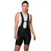 Image de PEARL IZUMI Cuissard à bretelles Attack de 21,6 cm pour femme, éléments réfléchissants avec grip en silicone et rembourrage en peau de chamois Levitate Plus, noir, Taille M