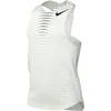 Image de Nike Aeroswift Dri-Fit ADV FN4231-121 Débardeur de Course pour Homme, Blanc/Noir, Taille S