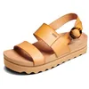 Image de REEF Vista Hi Buckle Sandales tendance à plateforme pour femme, soutien de la voûte plantaire, semelle intérieure rembourrée ultra douce, naturel, 36 EU
