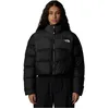 Image de THE NORTH FACE NF0A89JCKT0 W CROPPED SAIKURU Jacket Femme TNF BLACK/ASPHALT GREY Taille XS