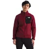 Image de The North Face NF0A897C7I11 M Crest FZ Sweatshirt Homme Garnet Red/TNF Black Taille M