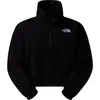 Image de The North Face NF0A89J9JK3 W 100 Glacier Half Zip Fleece Sweatshirt Femme TNF Black Taille XL