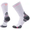 Image de Smartwool Hike Targeted Cushion Crew Chaussettes pour femme Purple Eclipse M