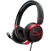 Image de HyperX Cloud Mini Casque Gaming Filaire Enfant, Son Immersif Drivers 30 mm, Micro Flip-to-Mute, Volume Limité 85 DB, Jack 3,5 mm Multiplateforme PC PlayStation Xbox Switch Mobile, Noir et Rouge