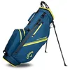 Image de Callaway Golf Chase Dry Sac étanche avec Support, 2025, Bleu Marine/Jaune