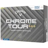 Image de Callaway Golf Balle de Golf Chrome Tour Triple Diamond, Triple Track Blanc