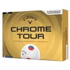 Image de Callaway Golf Chrome Tour 2026 Balles de Golf Tru Track Bleu/Rouge