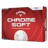 Image de Callaway Golf Chrome Soft 2026 Balles de Golf Triple Piste Blanc