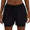 Image de New Balance Sport Essentials 2-In-1 Short 3  Femme Noir