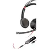 Image de HP Poly Headset Blackwire C5220 Stereo USB- Micro-casque supra-auriculaire Stereo noir Noise Cancelling ordinateur