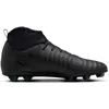 Image de Nike Homme Phantom Luna II Club FG/MG Soccer Shoe, Black/Black-Deep Jungle, 43 EU