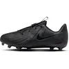 Image de Nike Soccer Shoe Jr Phantom Gx II Academy FG/MG, Black/Black-Deep Jungle, FD6722-002, 35 EU (3Y)