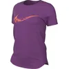 Image de Nike One Dri-Fit FV6373-518 Haut de Course à Manches Courtes avec graphisme pour Femme Fuchsia/Rose Vif Taille L