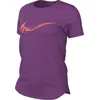 Image de Nike One Dri-Fit FV6373-518 Haut de Course à Manches Courtes avec graphisme pour Femme Fuchsia/Rose Vif Taille S