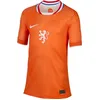 Image de Pays-Bas 2025 Stadium Home (équipe féminine) Réplique du Maillot de Football Nike Dri-FIT pour Enfants Plus âgés, FZ9203