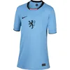 Image de Pays-Bas 2025 Stadium Extérieur (Équipe Féminine) Maillot De Foot Replica Nike Dri-Fit pour Ado, Blue Beyond/Black, FZ9202-489, L