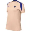 Image de FFF Strike Nike Dri-FIT FZ9598 Haut de Football à Manches Courtes pour Femme