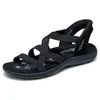 Image de Skechers Sandales Reggae Slim pour femme - Stretch Flex Hands Free Slip-ins, Noir, 37 EU