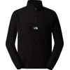 Image de The North Face Glacier 1/4 Zip Embroidered Logo Sweater pour Homme TNF Black/Npf XS