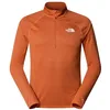 Image de The North Face NF0A8BBM6IG M SUNRISER 1/4 Zip Sweatshirt Homme Iron Bronze Taille S