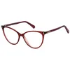 Image de POLAROID lunettes, modèle PLD D551, couleur BURGUNDY, verre 54 mm, pont 15 mm