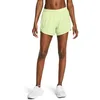 Image de Under Armour Fly by 3In Short de Running Femmes Vert - Retro Green L