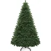 Image de YITAHOME Sapin de Noël Artificiel 182 cm, Environ 880 Pointes, réaliste, Branches denses, Sapin avec Cadre Pliant et Support en métal, Montage Rapide pour Maison, Bureau et magasins, 182 x  115 cm