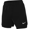 Image de Nike Challenger HJ3588-010 Short Polyvalent 2 en 1 avec Technologie Dri-Fit pour Homme Noir/Noir/argenté réfléchissant Taille M