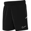 Image de Nike DF Acd25 7In -Pd Shorts pour Enfant Black/Black/White 9 Ans