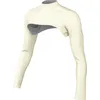 Image de Nike Zenvy Dri-Fit Shrug HJ1861-133, pour Femme, Sail/Pcg3C