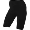 Image de Nike Universa HQ6823-010 Short de Cyclisme pour Femme avec Maintien Moyen et Taille Haute pour Femme, Noir/Anthracite/Gris fumé foncé, Taille S
