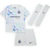 Image de Inter Milan 2025/26 Stadium Away Nike Réplique 3 pièces Maillot de football pour jeunes enfants, Ghost Aqua/blanc/bleu Void, HJ5620-497, XL