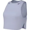 Image de Nike Aeroswift Dri-Fit ADV FN2713-057 Débardeur de Course pour Femme, Ghost/Blue Void