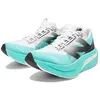 Image de New Balance Chaussures de course FuelCell Supercomp Elite V4 pour femme, Cyber Jade/Blanc/Noir, 6.5