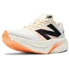 Image de New Balance Chaussures de course FuelCell Supercomp Elite V4 pour femme, Blanc/Angora/Mangue piquante, 42 EU