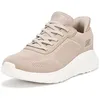 Image de Skechers Femme Bobs Squad Chaos Current Muse Slip-In ENTRAINEUSE, Taupe Textile, 40 EU