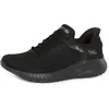 Image de Skechers Femme Bobs Squad Chaos Current Muse Slip-In ENTRAINEUSE, Black Textile, 36 EU
