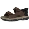 Image de Skechers Homme Tresmen Reece Shopping-feed;hombre;sandalias-hombre, Chocolate Synthetic, 43 EU