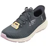 Image de Skechers Femme Edgeride Impression, Navy Knit Lavender Trim, 37 EU