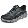 Image de Skechers Homme Go Run Trail Altitude 2.0 Rocky Hill Slip-In ENTRAINEUSE, Black And Gray Leather/Textile, 43 EU