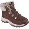 Image de Skechers Bottines Trego Snow Worries pour femme, Cuir synthétique Duraleather Chocolat, 39 EU