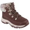 Image de Skechers Bottines Trego Snow Worries pour femme, Cuir synthétique Duraleather Chocolat, 41 EU