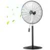 Image de VEVOR Ventilateur sur pied industriel, 688 mm, ventilateur oscillant à 85°, réglables en hauteur, 3 vitesses réglables, débit d'air max. 9100 CFM, pour chambre à coucher, salon, maison, bureau, noir