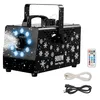 Image de VEVOR Machine à Neige 900 W, Machine à Flocons de Neige Artificielle Portative Suspendue, avec Lumière Ambiante, Télécommande sans Fil, Réservoir 1 L, pour Fêtes de Noël, Effet de Scène, Décoration