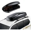 Image de VEVOR Coffre de Toit 220 L, Porte-Bagages de Toit Coque Rigide en ABS, avec Ouverture Double-Face 2 Sangles Renforcées, Aérodynamique, pour la Plupart des Barres Transversales, Voiture, SUV, Noir