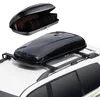 Image de VEVOR Coffre de Toit 370 L, Porte-Bagages de Toit Coque Rigide en ABS, avec Ouverture Double-Face 2 Sangles Renforcées, Aérodynamique, pour la Plupart des Barres Transversales, Voiture, SUV, Noir
