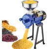 Image de VEVOR Moulin à Grains Électrique, Broyeur à Épices Commercial 3000 W, Moulin à Farine de Blé à Sec, Réglable en Épaisseur, avec Entonnoir, pour Moudre Rapidement Céréales Épices Herbes Poivres Maïs