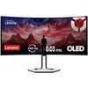 Image de Lenovo Legion Pro 34WD-10 - Écran Gaming de 34" Incurvé avec Eyesafe (WQHD, OLED, 240Hz, 0.03ms, HDMI+DP, Cable DP, AMD FreeSync Premium Pro, Haut-parleurs) Réglage en Inclinaison - Noir-Blanc