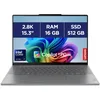 Image de Lenovo Yoga Slim 7 15ILL9 - Ordinateur Portable Copilot+ 15'' 2.8K WQXGA+ 120Hz Tactile (Intel Ultra 7 256V, RAM 16Go, SSD 512Go, Graphique Intel Arc, Windows 11 Home) Clavier rétroéclairé AZERTY-Gris