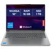 Image de Lenovo IdeaPad Slim 5 16IRH10 - Ordinateur Portable 16'' WUXGA (Intel Core i5-13420H, RAM 16Go, SSD 1To, Intel UHD Graphics, Windows 11 Home) Clavier AZERTY Français - Gris